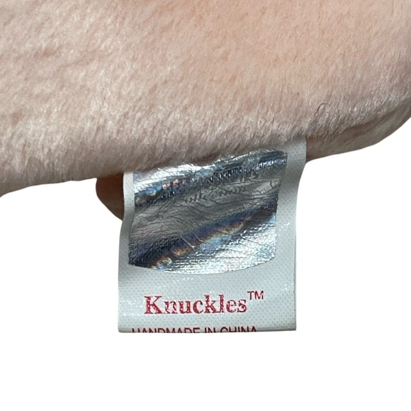 VTG TY Beanie Baby 1999 Knuckles Pig Original Tag Blue Ribbon - Picture 6 of 7